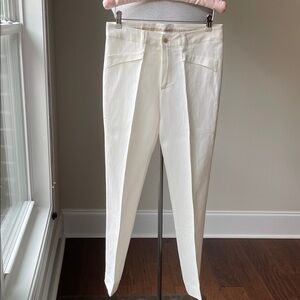 Stylish Women's Cream Trousers